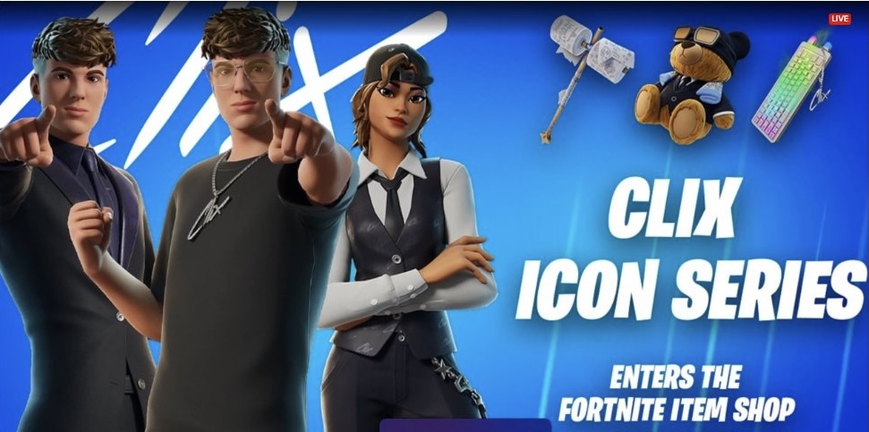 ClixがFortniteに参戦！— 新アイコンスキンの魅力と入手ガイド